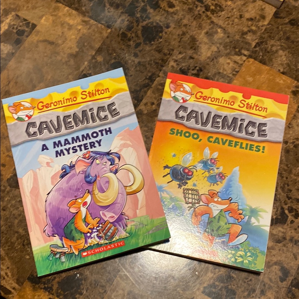 ⚡️Bundle⚡️Scholastic Geronimo Stilton book duo